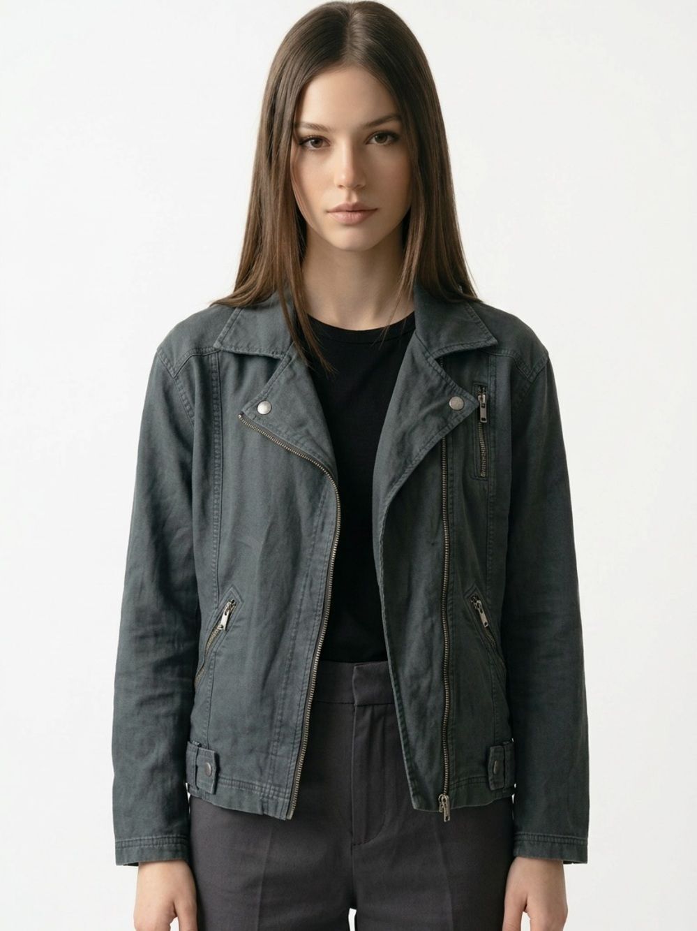 AMERICAN EAGLE | NEW Oversized Denim Jean Jacket Women’s Size XX-Small